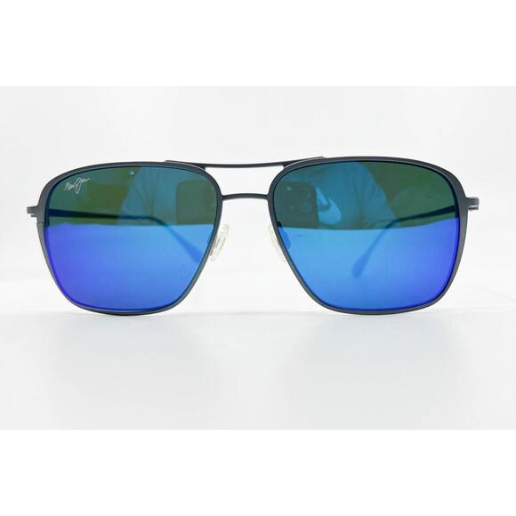 Maui Jim EBB & FLOW MJ542-27A 54-20-145 Gray Metal Sunglasses 54-20-145 8612
